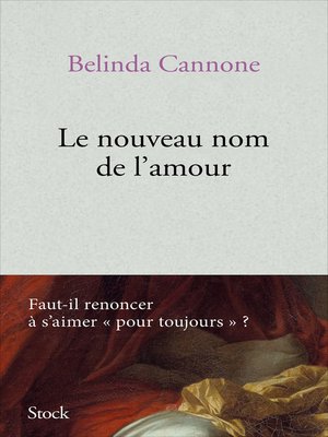 cover image of Le nouveau nom de l'amour